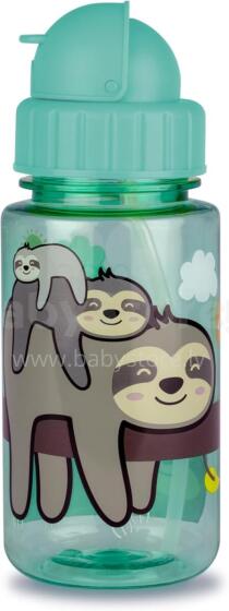 Tum Tum Watter Bottle Art.288460 Sloth Stanley спортивный поильник с трубочкой 400 мл.