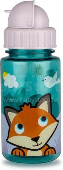 Tum Tum Watter Bottle Art.288461 Fox Felicity Sporta krūzīte ar salmiņu 400 ml.