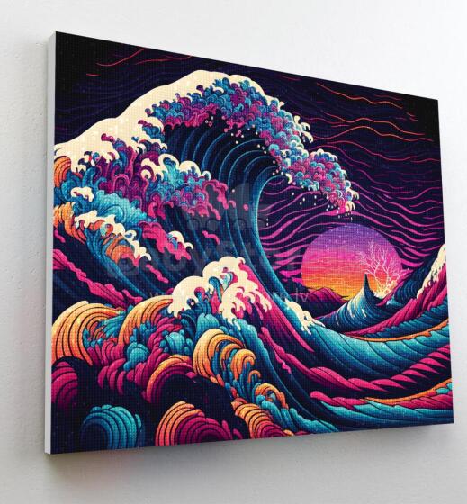 Сапфировая головоломка Splat Planet BIG WAVE 30x40 см