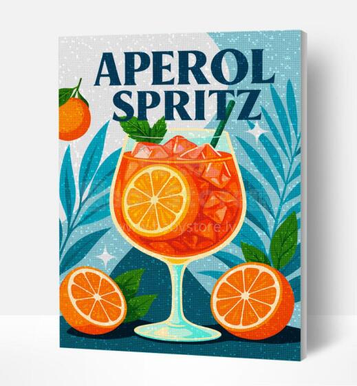 Splat Planet dimanta puzle APEROL SPRITZ 30x40 cm