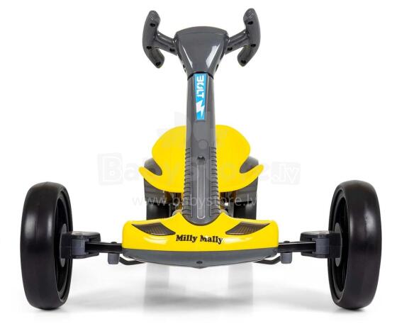 MILLY MALLY 6841 Akumulatora Go-Karts Bolt Dzeltenais (Akumulators 6)