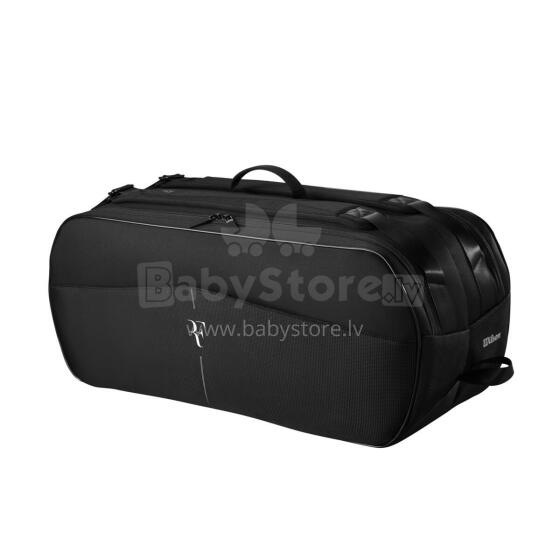 WILSON RF TOURNAMENT RACKET BAG 9PK BLACK