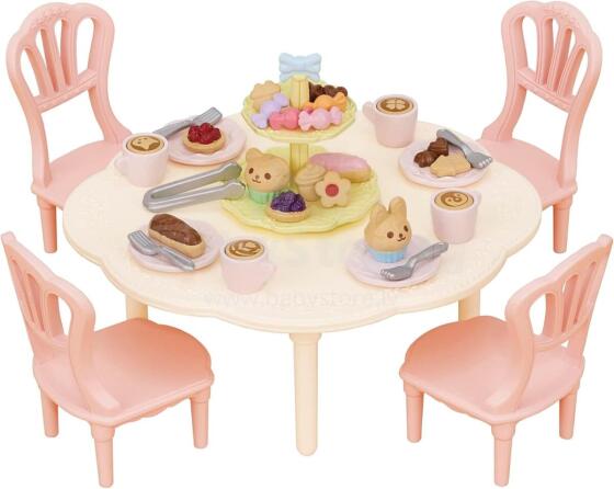 Sylvanian Coffee and Cake Set Art.5742 Набор «Кофе и пирожные» - Мебель для кукольного домика