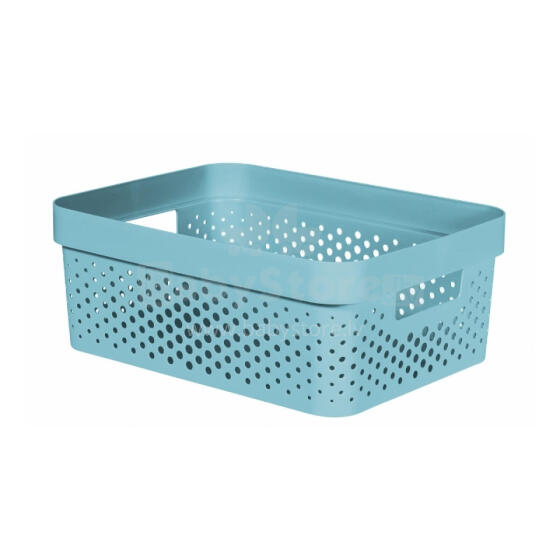 Box Infinity Recycled 11L 36x27x14cm blue