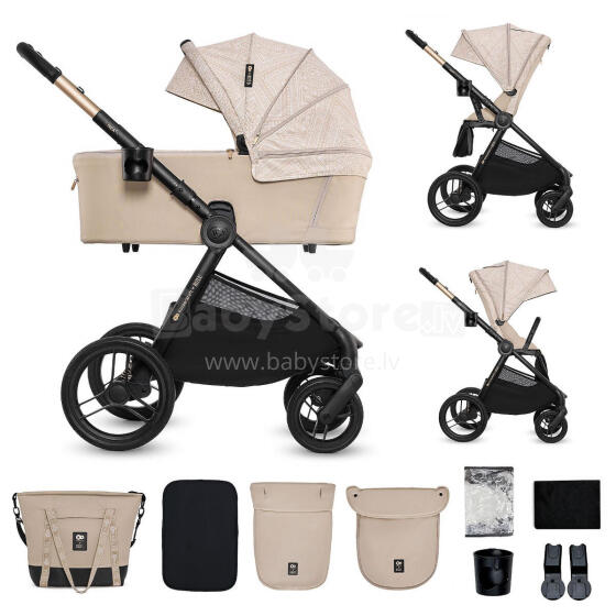 Kinderkraft vankrikomplekt 2in1 NEA 2, hele