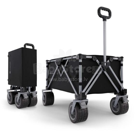Veokäru Kinderkraft Rollster, must