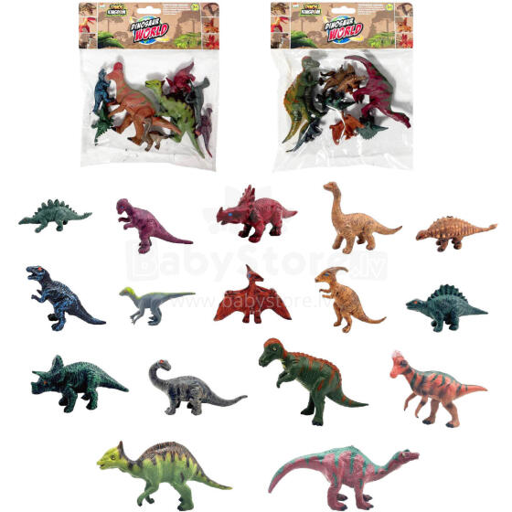 ZESTAW DINOZAURÓW 8 SZTUK