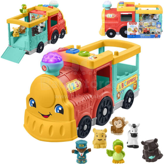 POCIĄG ZE ZWIĘRZĘTAMI FISHER PRICE LP