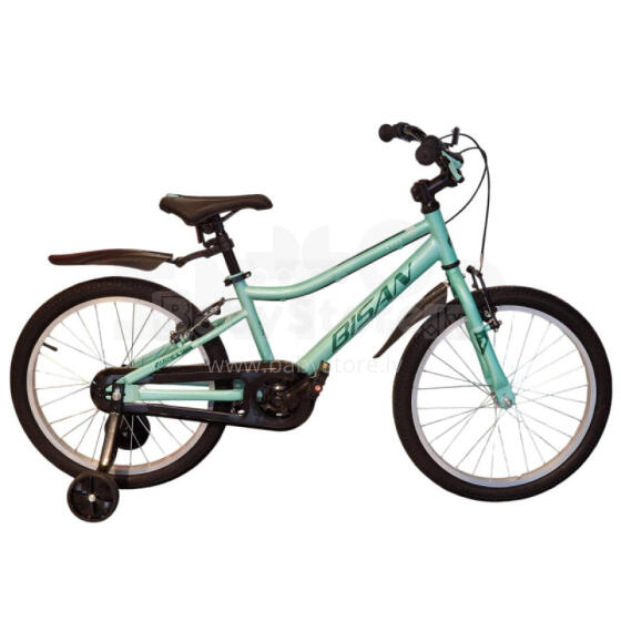 Bērnu velosipēds Bisan Lily V Turquoise (Rata izmērs: 20 Rāmja izmērs: 11)