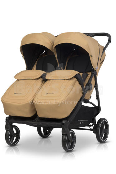 EURO-CART Double Stroller DOBLO CAMEL