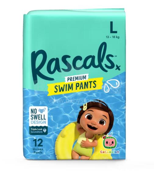 RASCALS swim pants COCOMELON, size L, 13-18 kg., 12 pcs., 93716