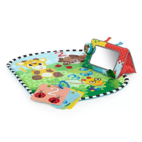 BABY EINSTEIN activity mat with mirror Discovery Garden, 16788