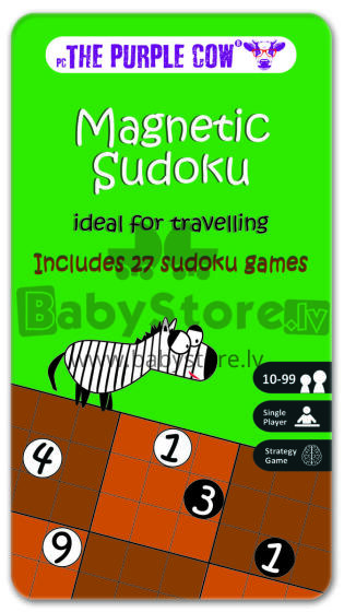 PURPLE COW game Sudoku (LT, LV, EE), 575