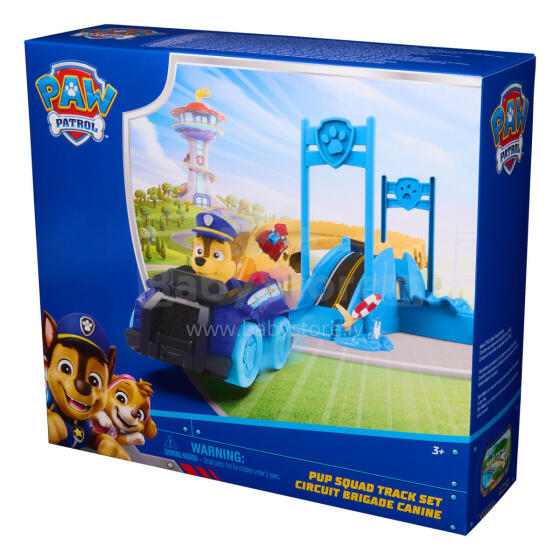 PAW PATROL spēļu komplekts Pup Squad Track And Racers, 6073299