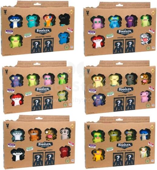 FUGGLER figure set, 8 pcs, assort., FG2070