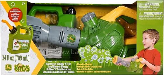 JOHN DEERE bubble blower with leaf blower and canister, X470146