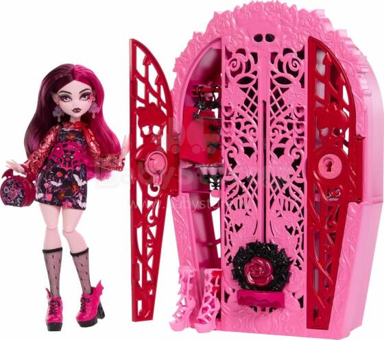 Monster High Skulltimate Secrets: Garden Mysteries – Draculaura lelle ar maģisko garderobi