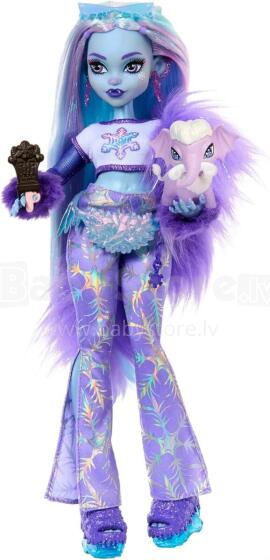 Monster High Abbey Bominable Doll – Haunted Snowflake Look with Mammoth Pet Tundra & Accessories