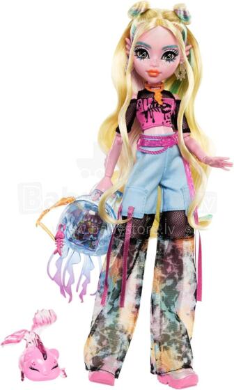Monster High Lagoona Blue Doll – Trendy Sea Monster Look with Pet Neptuna & Ocean Accessories