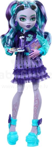 Monster High Fearbook Twyla – Movie Club Theme Doll with Yearbook & Game Night Accessories