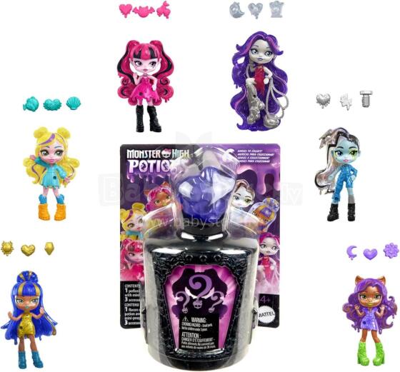 Monster High Magic Potions мини-куклы – бутылка-сюрприз