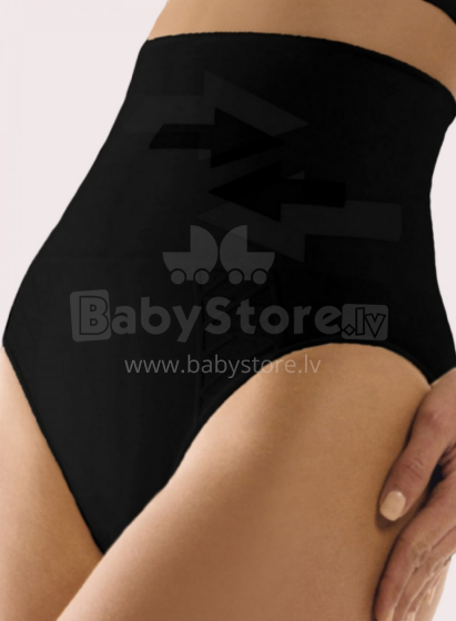 Sweet Mama Art.BL-07 Sharper-push up BLACK Koriģējošās un savelkošās biksītes (S-XL)