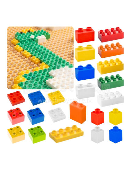 MASTERKIDZ būvniecības bloku komplekts STEM 135 gab.
