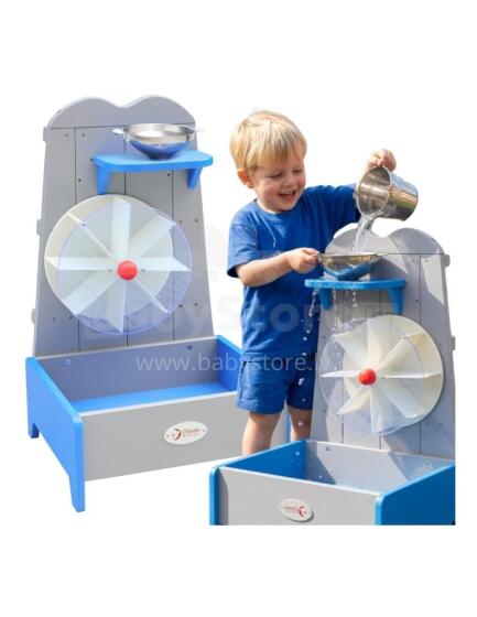 CLASSIC WORLD EDU Wooden Water Wheel Educational Garden Toy