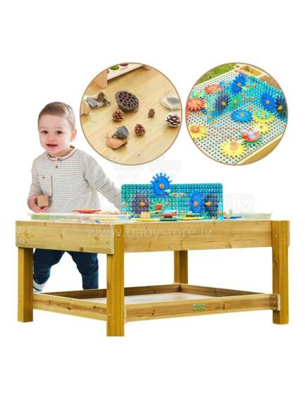 MASTERKIDZ Wooden Educational Table 1200L STEM Outdoor + Accessories