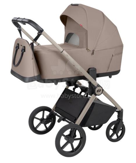 Bērnu rati 2w1 CARRELLO Ultra F CRL-6556 Vintage Beige