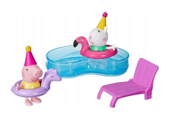 PEPPA PIG - 45281 - POOL PARTY + 2 figurines