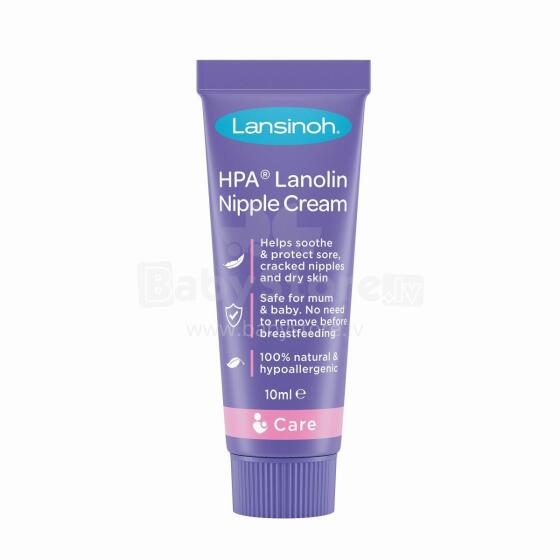 Lansinoh HPA® Lanolin Nipple Cream Art.10305 Nipple cream with lanolin, 10 ml,