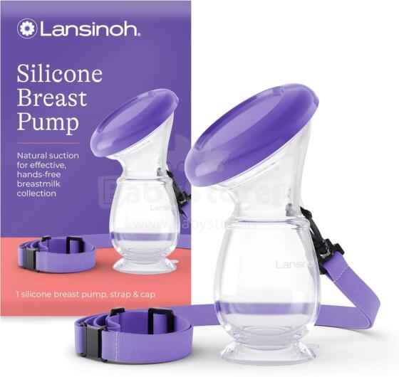 Lansinoh Silicone Breast Pump Art.50810 Mолокоотсос для сбора грудного молока,100мл
