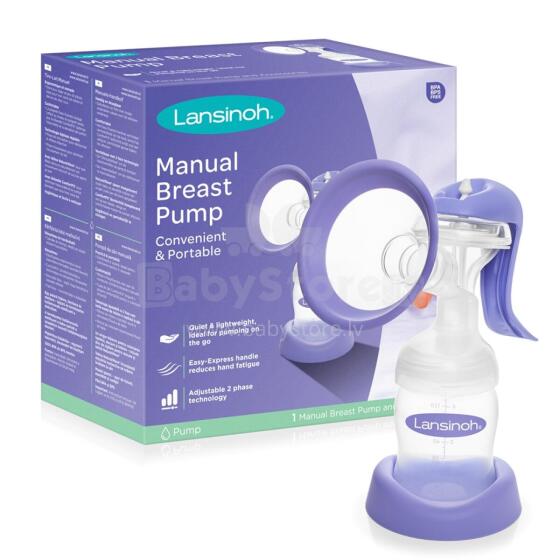 Lansinoh Manual Breast Pump Art.50555 Ручной молокоотсос