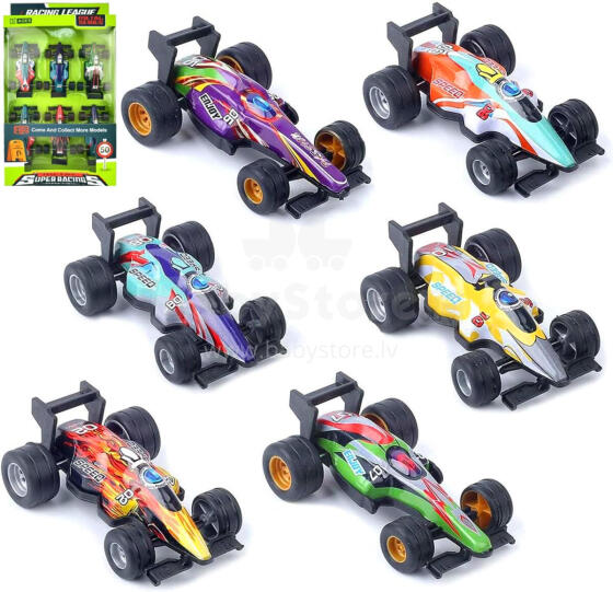 ZESTAW RESORAKÓW FORMUŁA METAL 6 SZTUK