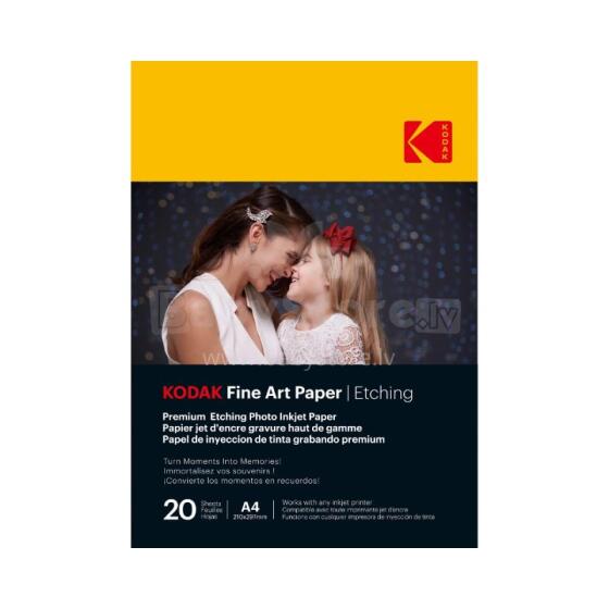 Kodak Fine Art Paper Etching  A4 210 x 297 mm x 20 Sheets