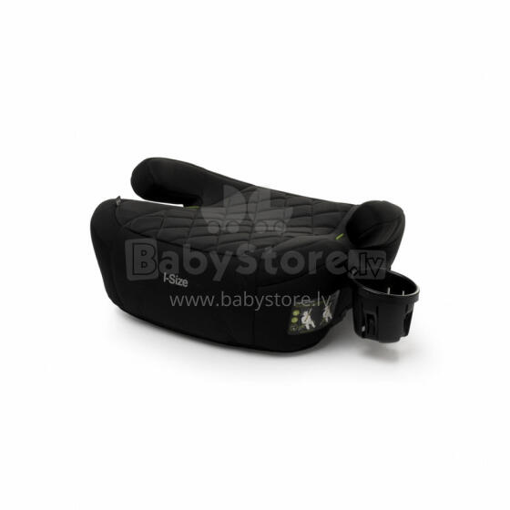 Automašīnas sēdeklis - HI-FIX CUP - 125-150 cm - MELNS