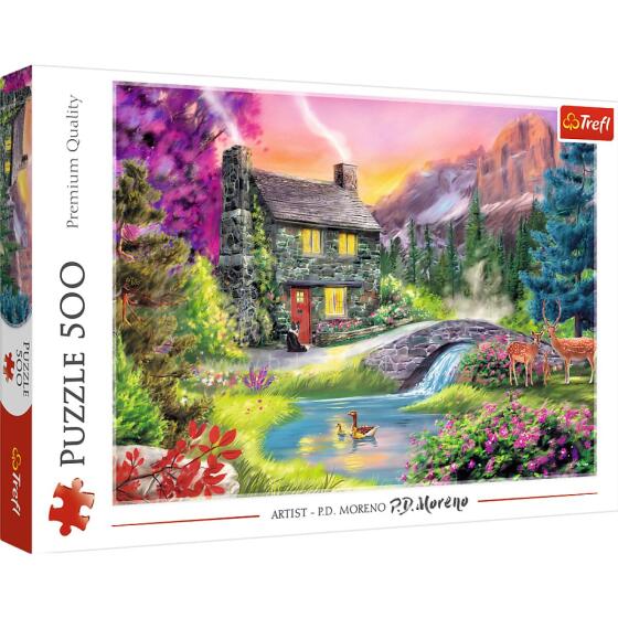 Puzzle – 500 pcs – Mountain Idyll Trefl 37325