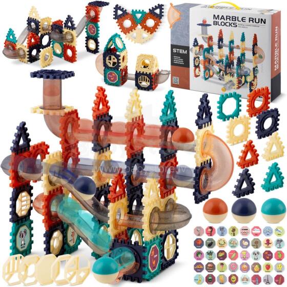 Construction Blocks with Slide RK-765 Ricokids