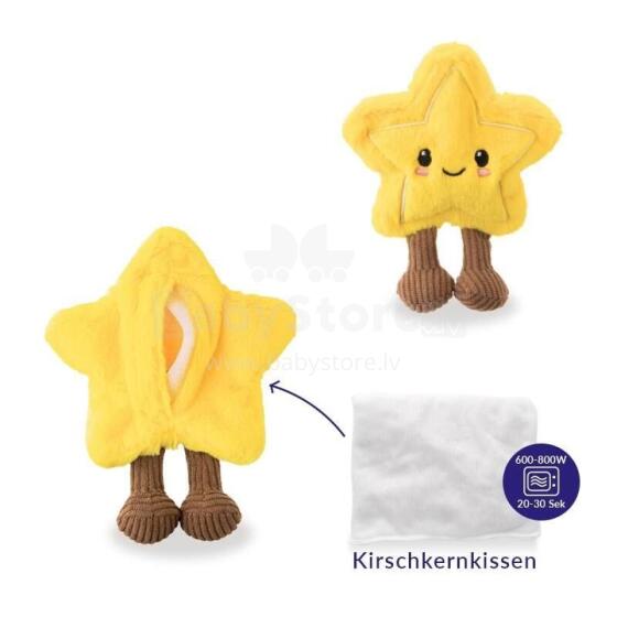 Make a Wish - Cuddly cherry pit pillow star