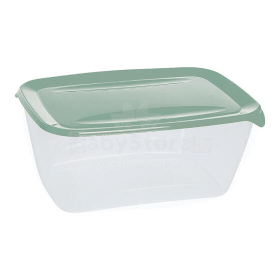 Food container rectangle 5L Fresh&amp;amp;Go green