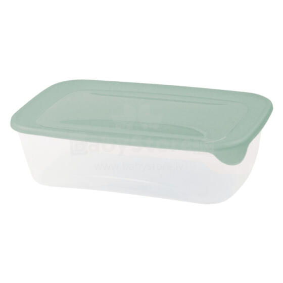 Food container rectangle 2L Fresh&amp;amp;Go green