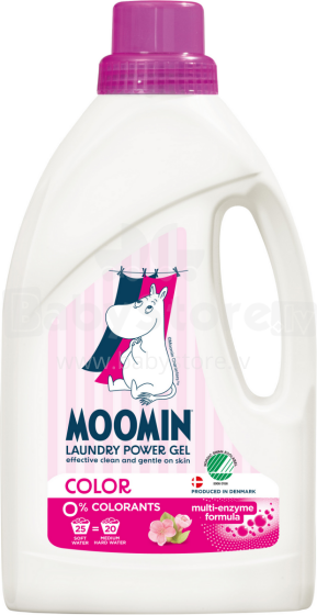 Moomin Color Art.290525 veļas mazgāšanas gēls (58 reizēm) 900mL