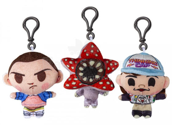 STRANGER THINGS Plush clip 10cm assort., 466202