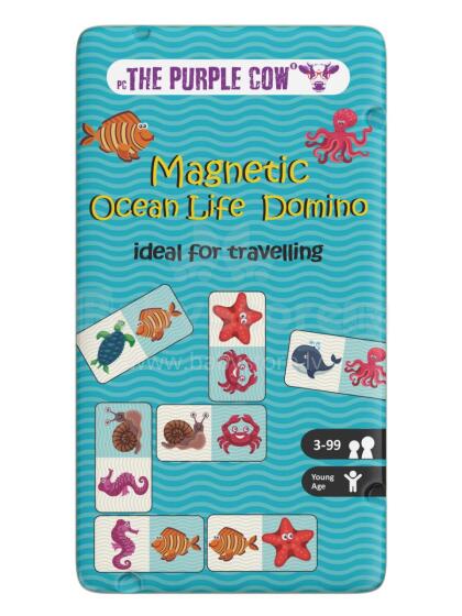 PURPLE COW travel game Ocean Life Domino (LT, LV, EE), 6916