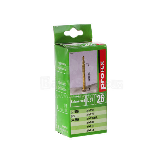 Bicycle Inner Tube 26 x 1.5-2.125