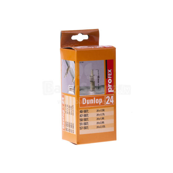 Velosipēda Kamera 24 x 1.50-2.125