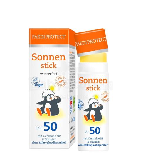 Paediprotect Sun Stick SPF 50+ Art.290779 saules aizsardzības krēms zīdaiņiem un bērniem,20g