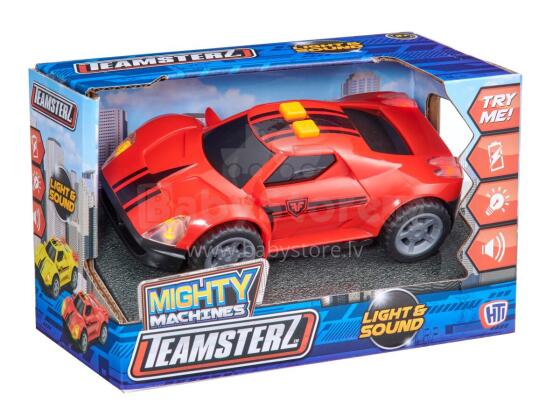 TEAMSTERZ Mighty Machines суперкар со светом и звуком, 12,5 см