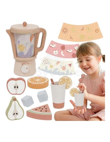 TOOKY TOY Kitchen Blender with Accessories - 18 elements